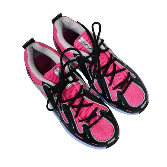 Adidas Womens 10 EQT Gazelle Shock Pink Sneaker EE5150 - Picture 6 of 10